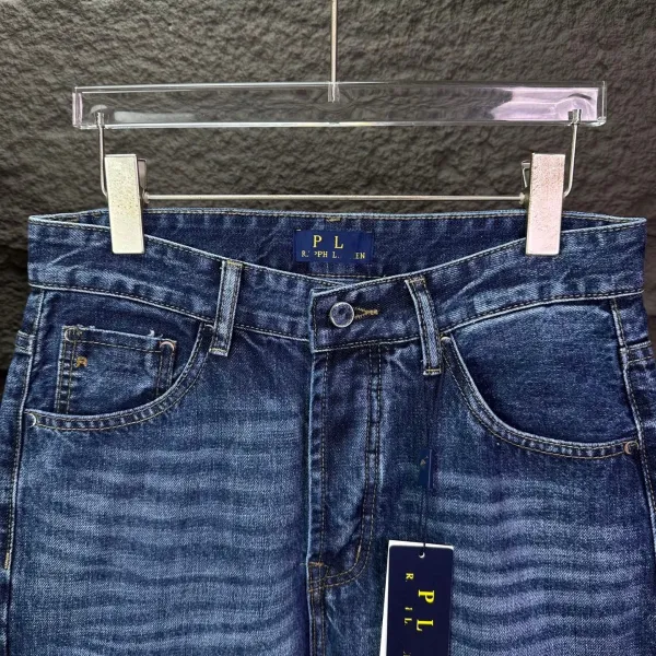 Polo Ralph Lauren Slim Fit Washed Blue Jeans - 5