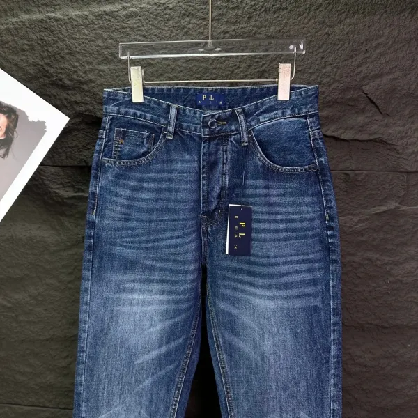 Polo Ralph Lauren Slim Fit Washed Blue Jeans - 11