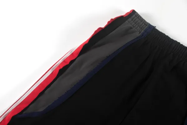 Balenciaga Track Pants Black Red White Sweatpants - 28