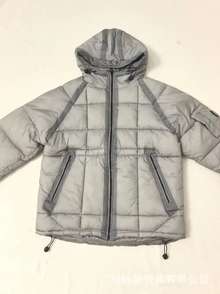 Design Puffer Hooded Jacket Black Down-Jacket - 6