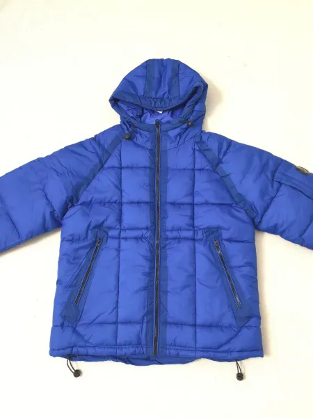 Design Puffer Hooded Jacket Black Down-Jacket - 7