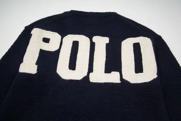 Polo Ralph Lauren x Human Made Navy Knit Sweater - 10