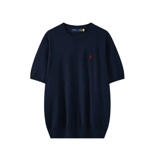 Polo Ralph Lauren Short-Sleeve Knit Sweater Army Green - 21