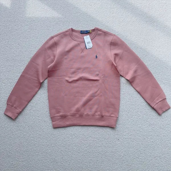 Polo Ralph Lauren Classic Crewneck Sweatshirt Dusty Rose Hoodie - 1