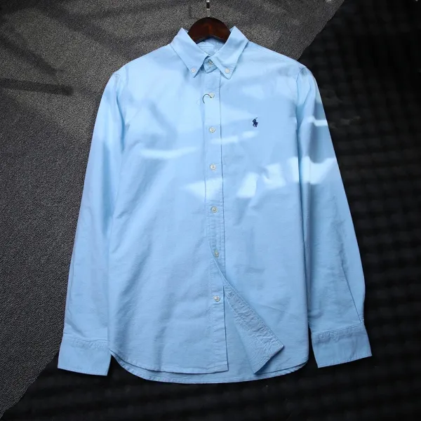 Polo Ralph Lauren Oxford Shirt Black Button-Down Shirt - 6