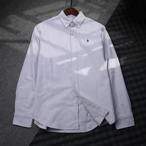 Polo Ralph Lauren Oxford Shirt Black Button-Down Shirt - 7