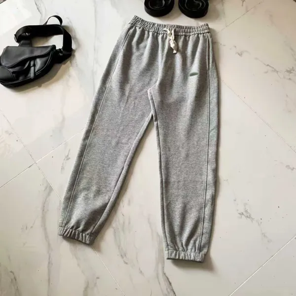Design Gray Drawstring Jogger Sweatpants - 1