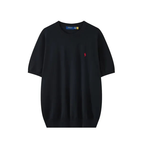 Polo Ralph Lauren Short-Sleeve Knit Sweater Army Green - 20