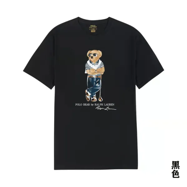 Polo Ralph Lauren Polo Bear Graphic T-Shirt Gray - 5