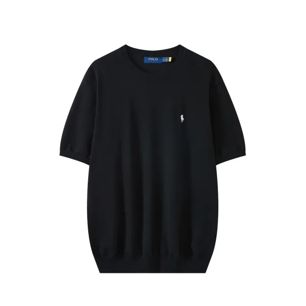 Polo Ralph Lauren Short-Sleeve Knit Sweater Army Green - 18