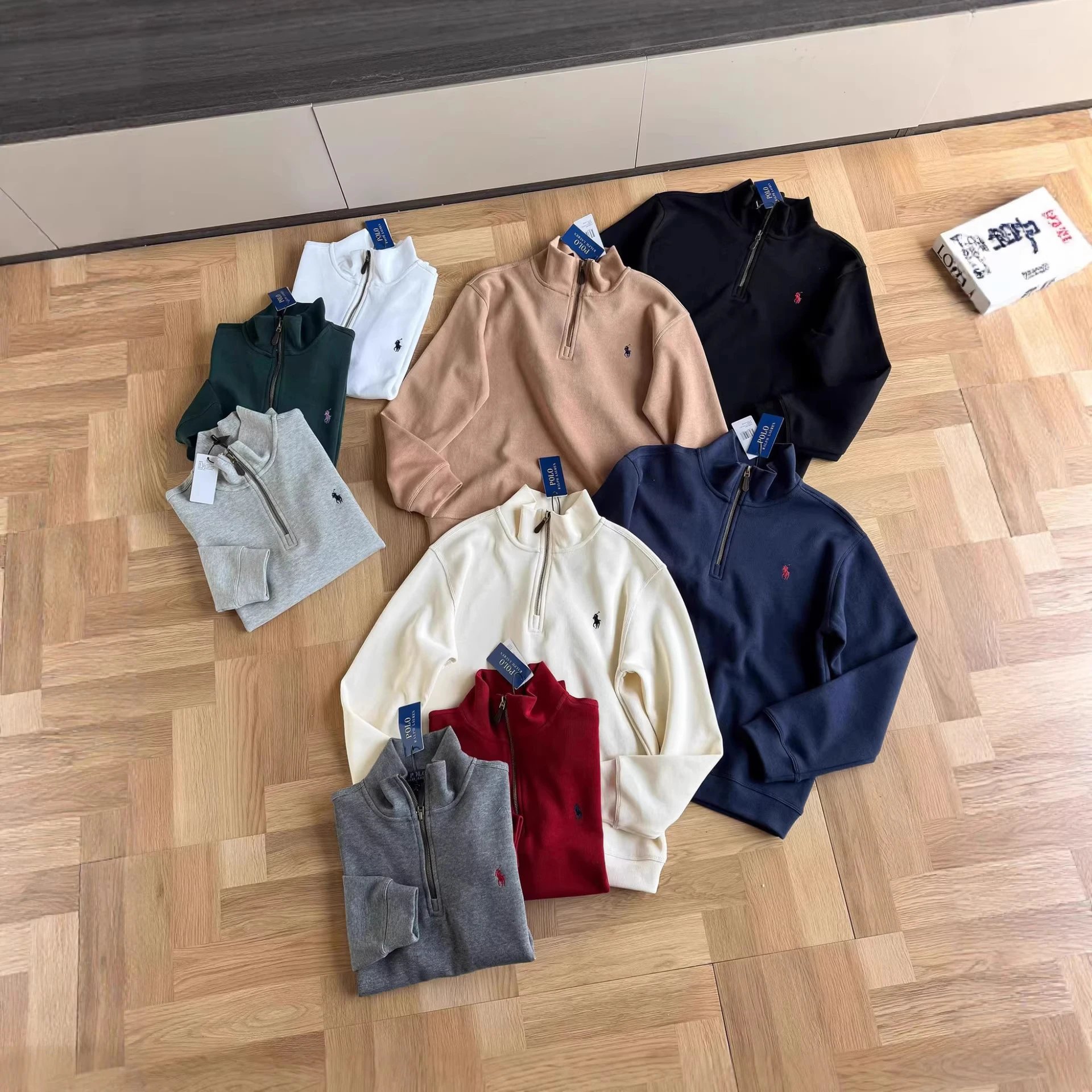 9-Color Half-Zip Hoodie