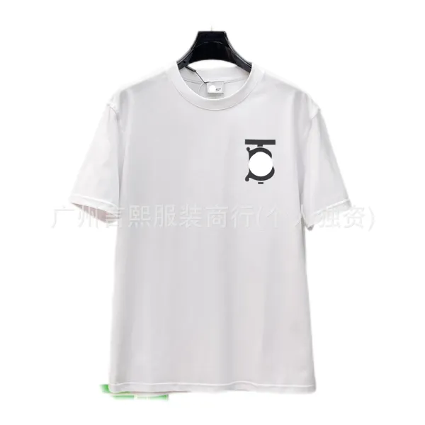 Burberry Stamp Logo Black T-Shirt - 4