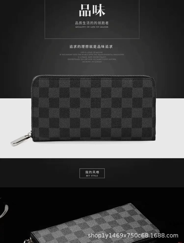 Louis Vuitton Damier Graphite Long Wallet Black - 4