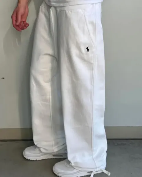 Polo Ralph Lauren Classic Fit Sweatpants White - 1