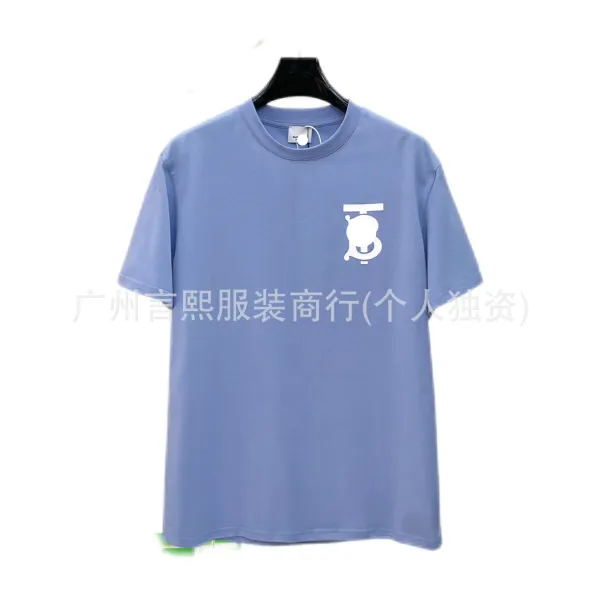 Burberry Monogram Logo Light Blue T-Shirt - 1