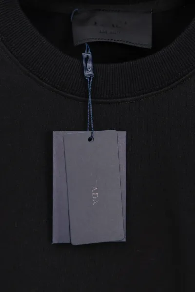 Prada Re-Nylon Logo Sweatshirt Black Hoodie - 6
