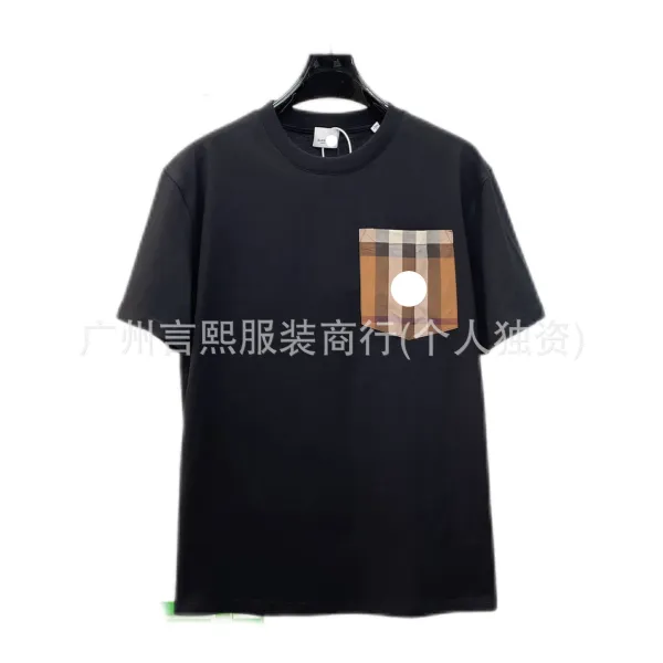 Burberry Stamp Logo Black T-Shirt - 9