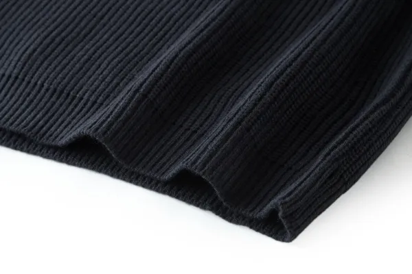 Fendi Logo Intarsia Knit Sweater Navy - 7