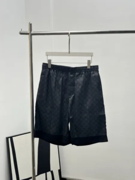 Gucci GG Monogram Nylon Shorts Black - 1
