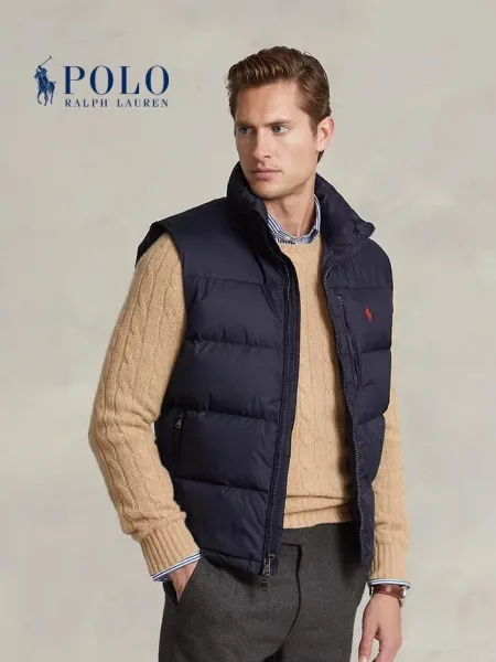 Polo Ralph Lauren Puffer Vest Navy Outerwear.vest - 1