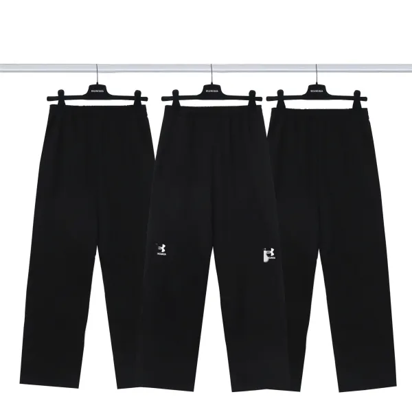 Balenciaga x Under Armour Logo Sweatpants Black - 1