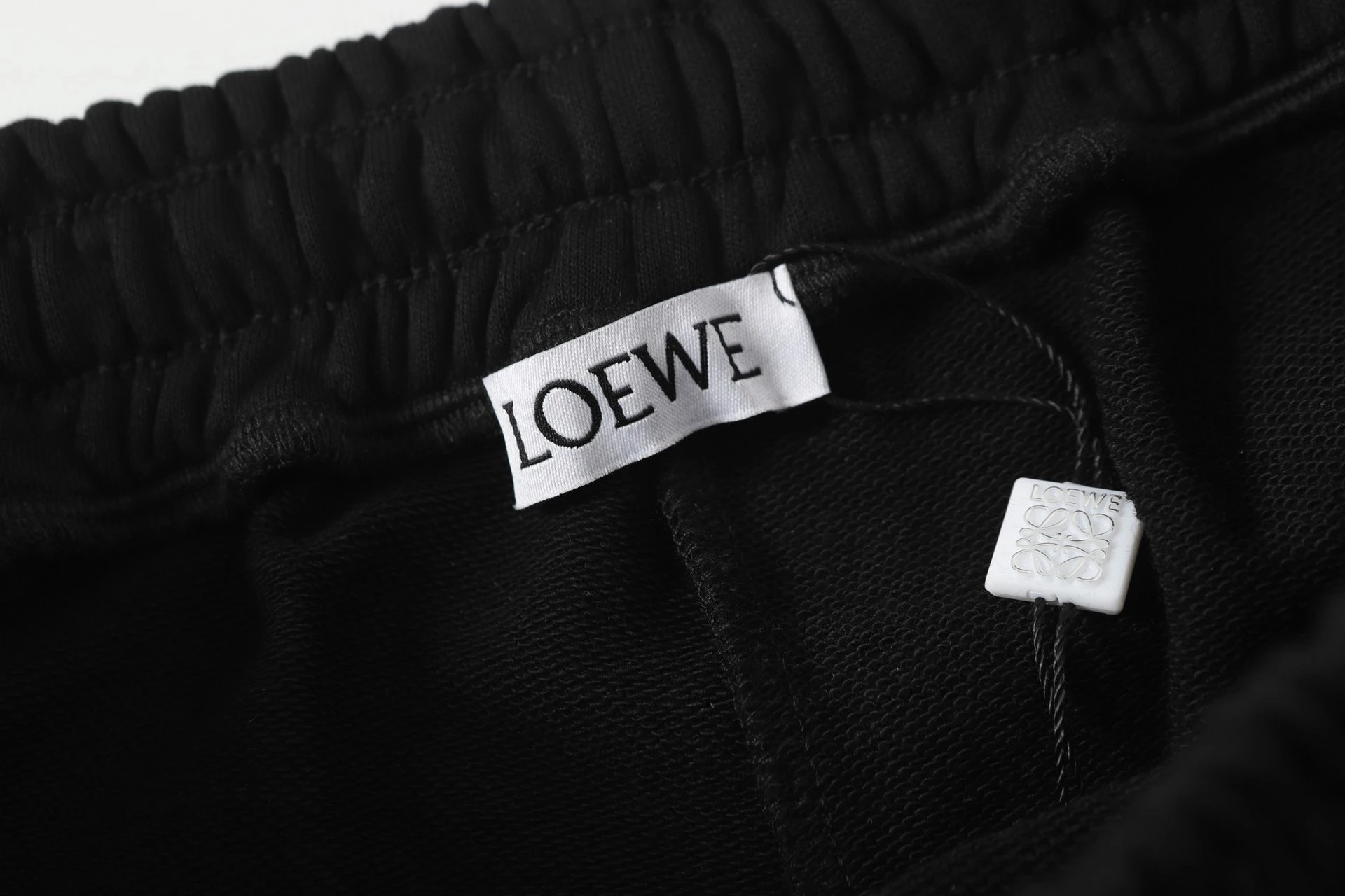 Loewe Anagram Embroidered Sweatshorts Black Shorts - 6