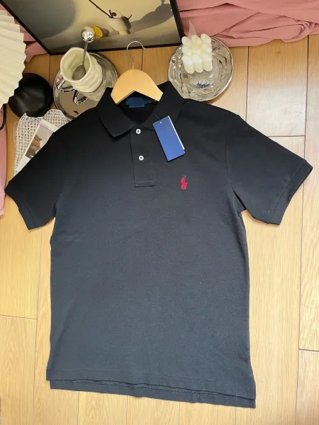 Polo Ralph Lauren Classic Fit Polo Black Polo Shirt - 1