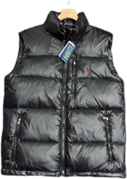 Polo Ralph Lauren Puffer Vest Black Outerwear.vest - 1
