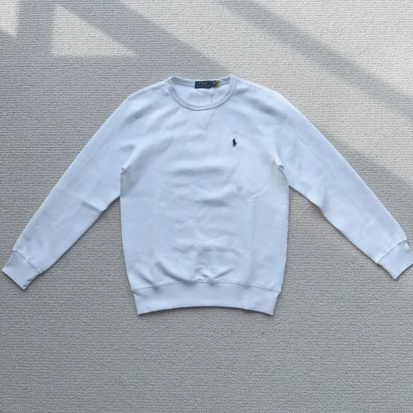 Polo Ralph Lauren Classic Crewneck Sweatshirt Light Blue Sweater - 1