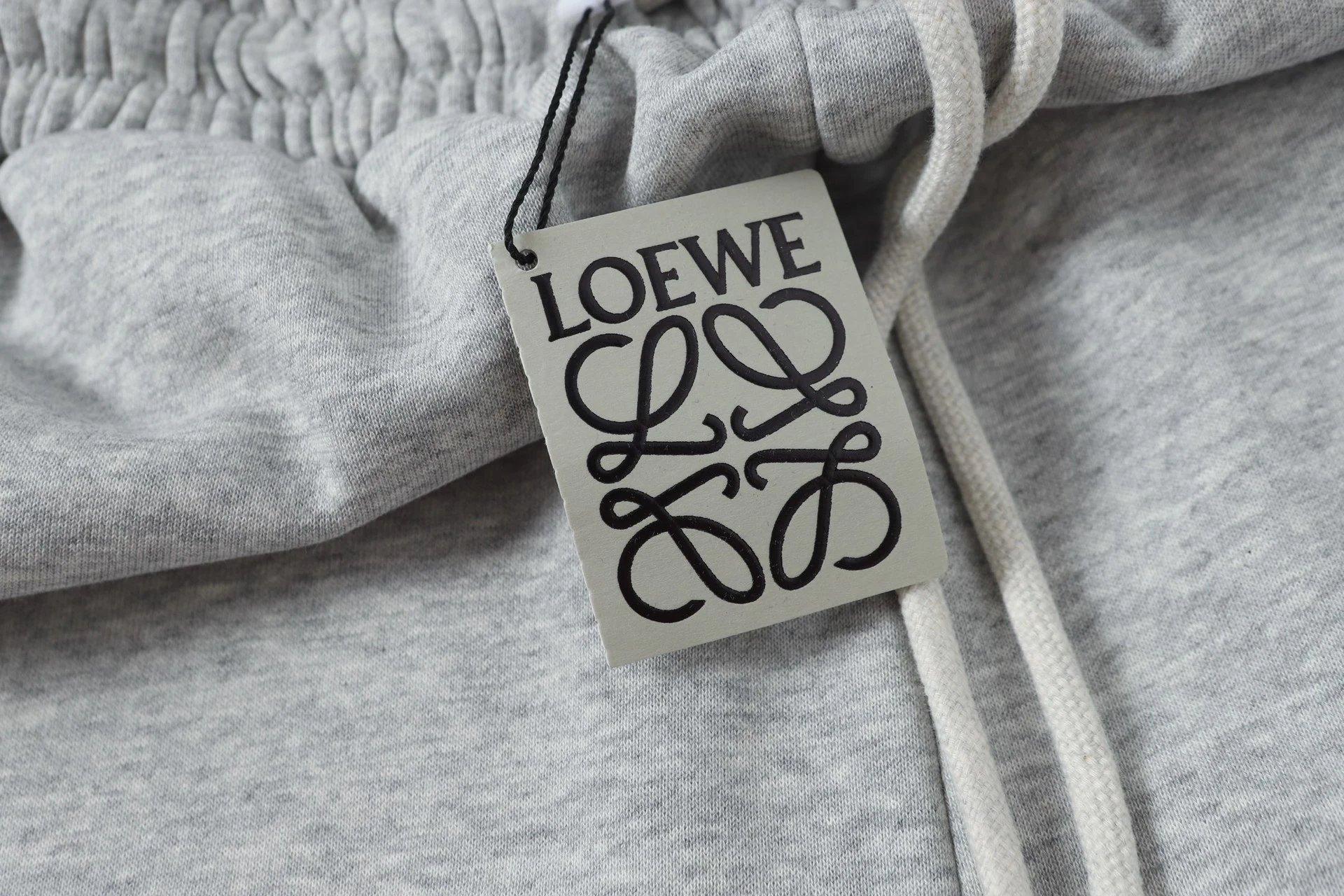 Loewe Anagram Embroidered Sweatshorts Black Shorts - 30