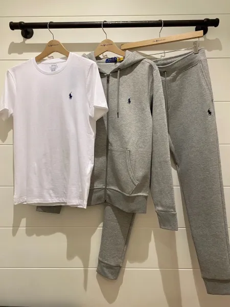 Polo Ralph Lauren Classic Fit Sweatpants Charcoal Gray - 17