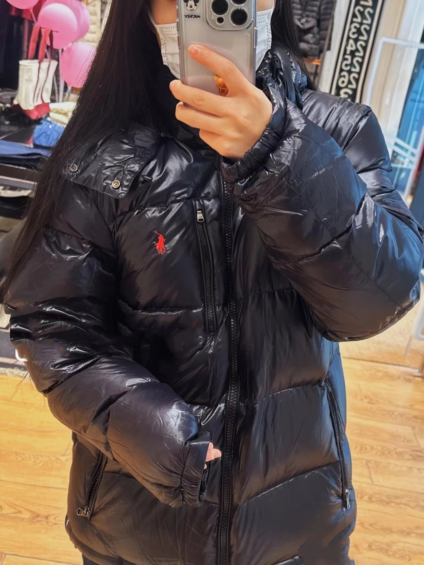 Polo Ralph Lauren Down Jacket Navy Blue - 22