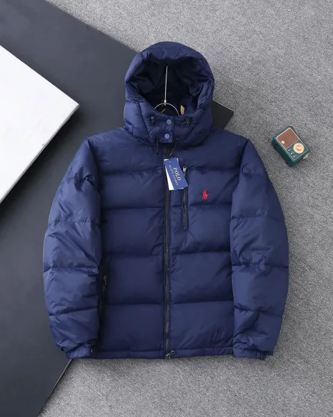 Polo Ralph Lauren Down Jacket Navy Blue - 1