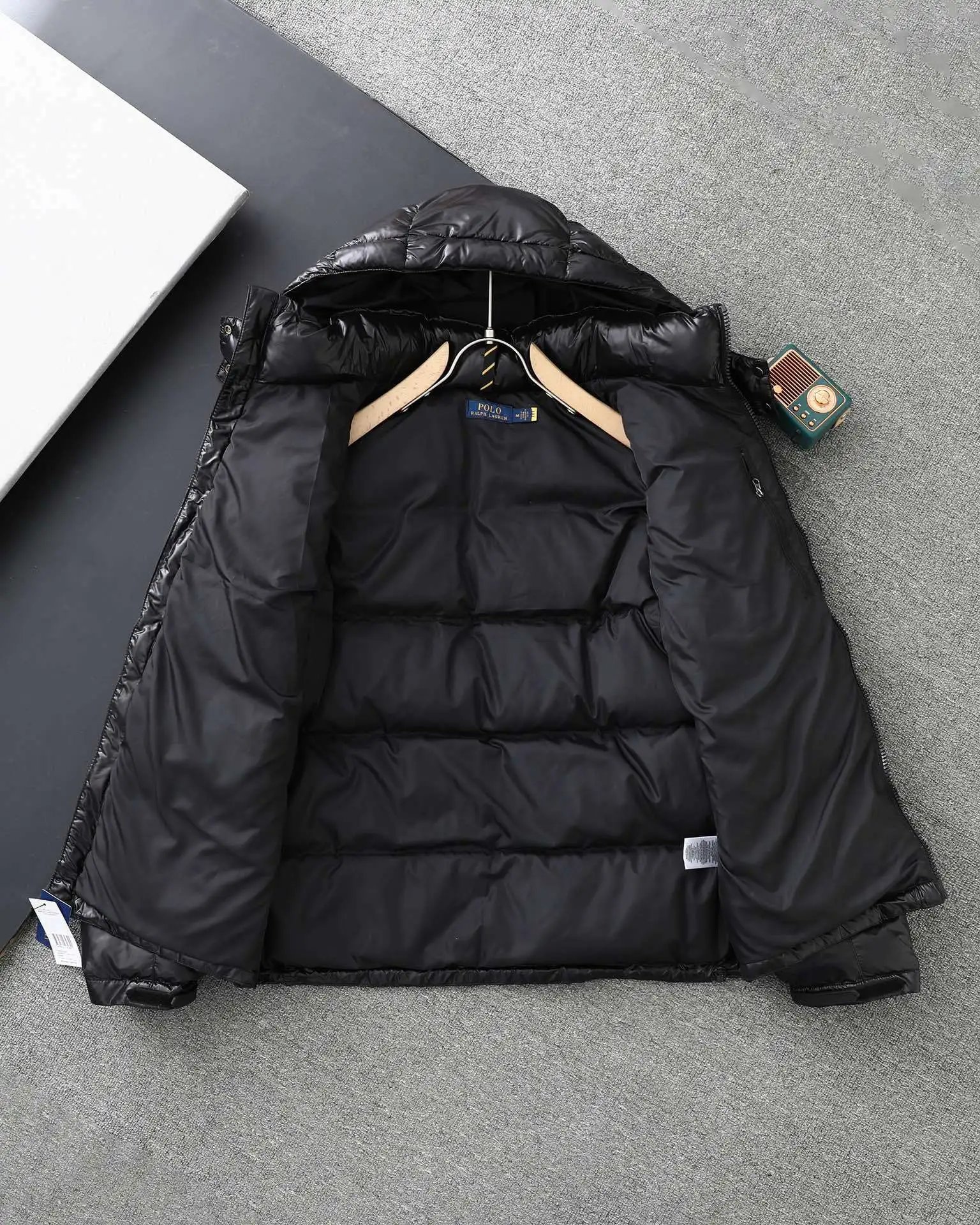 Polo Ralph Lauren Down Jacket Navy Blue - 12