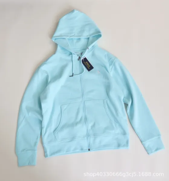 Polo Ralph Lauren Full-Zip Hoodie Light Blue - 1