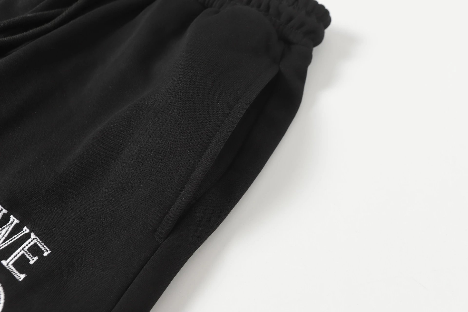 Loewe Anagram Embroidered Sweatshorts Black Shorts - 9