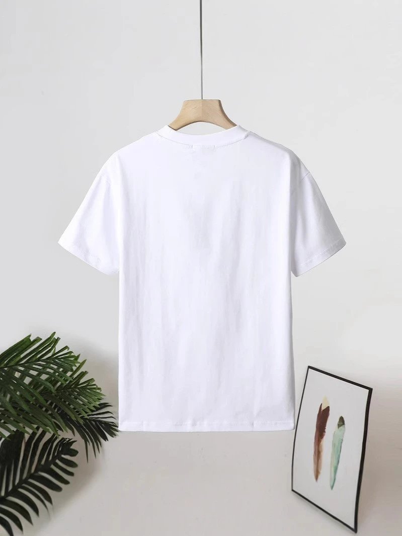 Versace Medusa Logo Graphic T-Shirt Black and White - 8