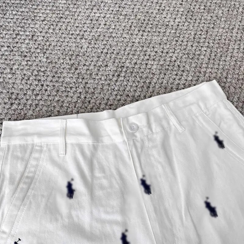 Design Polka Dot Chino Shorts Beige Shorts - 18