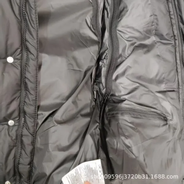 Burberry Check-Trimmed Down Jacket Beige - 13