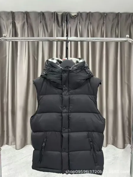 Burberry Check-Trimmed Down Jacket Beige - 14