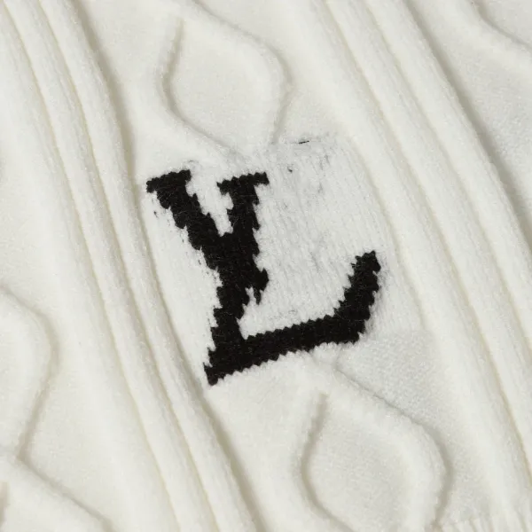 Louis Vuitton Monogram Knit Sweater Green - 21