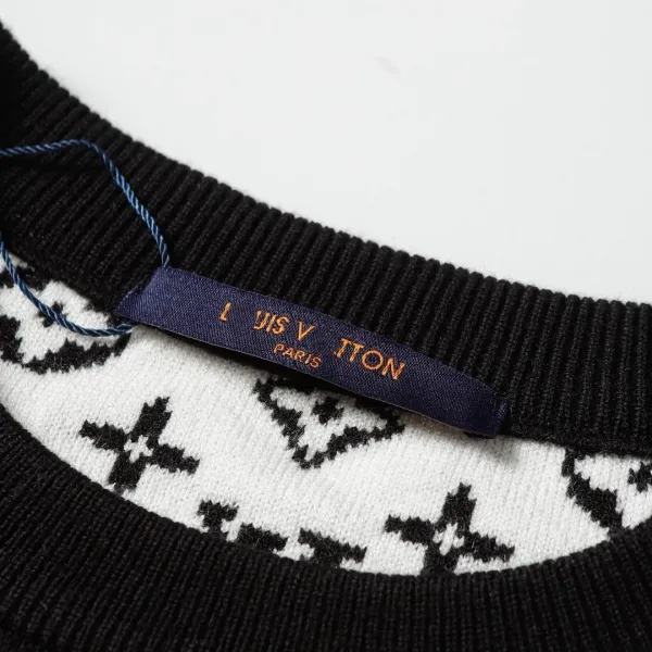Louis Vuitton Monogram Knit Sweater Green - 17