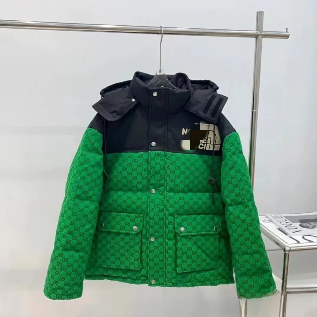 Gucci GG Monogram Puffer Jacket Beige Outerwear Down Jacket - 5