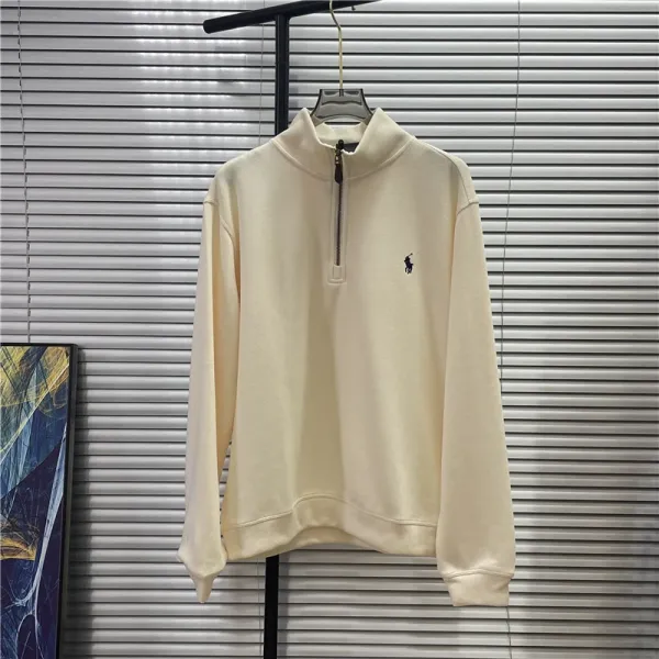 Polo Ralph Lauren Half-Zip Pullover Beige Sweater - 1
