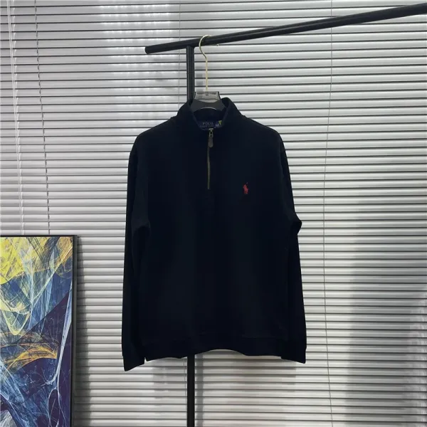 Polo Ralph Lauren Half-Zip Pullover Dark Green Sweater - 15