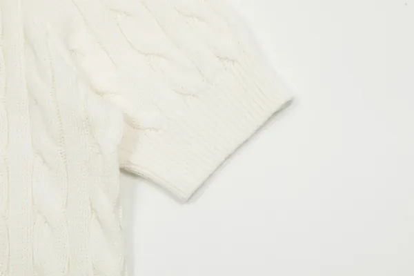 Polo Ralph Lauren Cable Knit Short-Sleeve Cardigan Pink - 12
