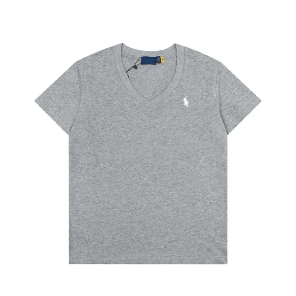 Polo Ralph Lauren V-Neck T-Shirt Sage Green T-Shirt - 21