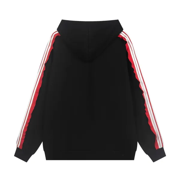 Balenciaga Track Pants Black Red White Sweatpants - 15