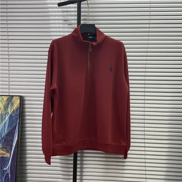 Polo Ralph Lauren Half-Zip Pullover Dark Green Sweater - 18