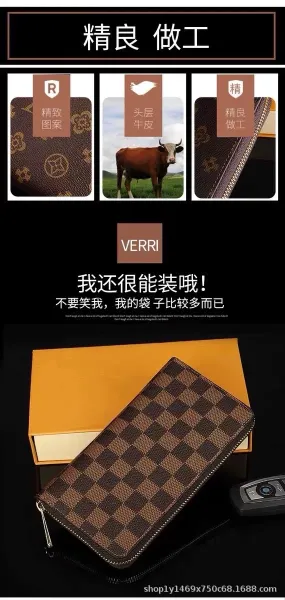 Louis Vuitton Damier Graphite Long Wallet Black - 3